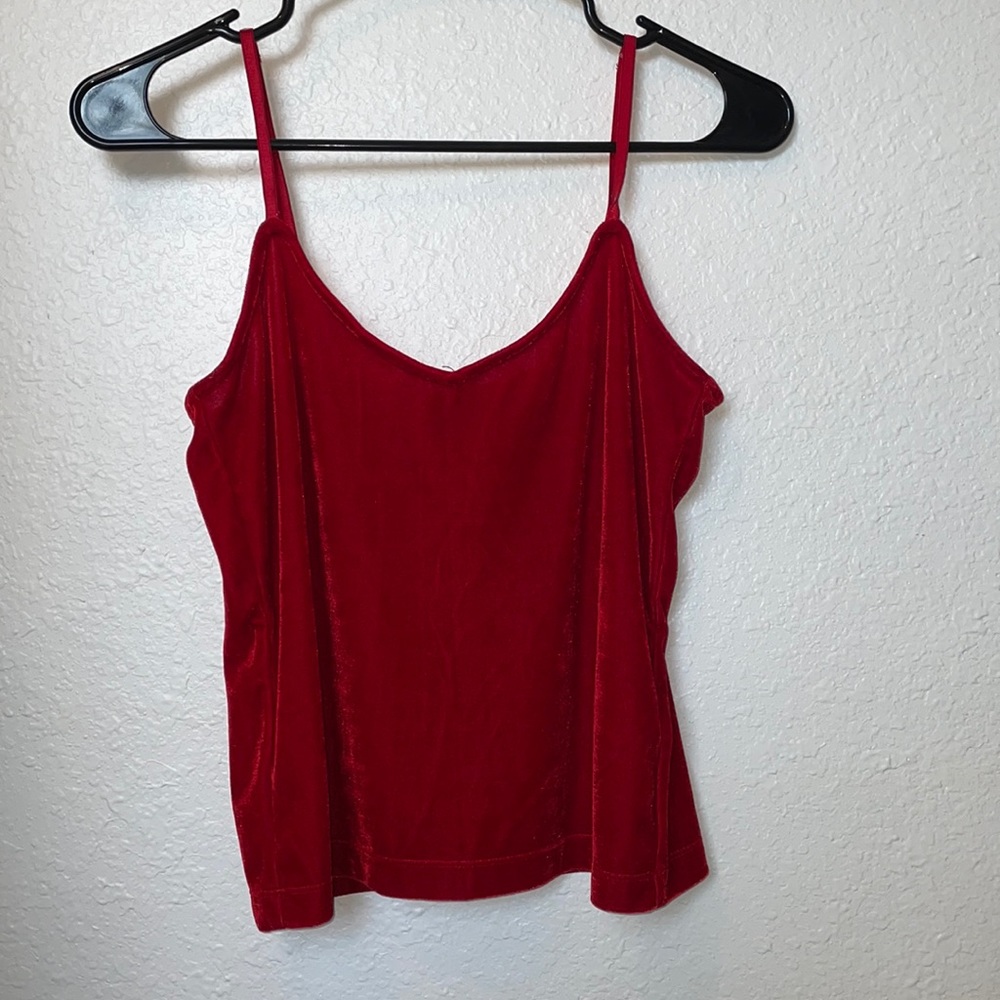 RED VELVET TANK TOP (pajamagram)